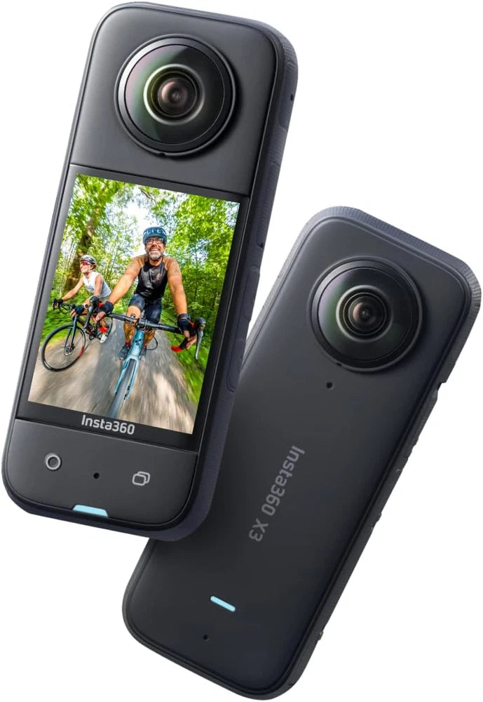 X3 - Waterproof 360 Action Camera with 1/2" 48MP Sensors, 5.7K 360 Active HDR Vi