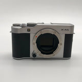 Fujifilm X-A5 Silver Mirrorless Digital Camera Body Excellent