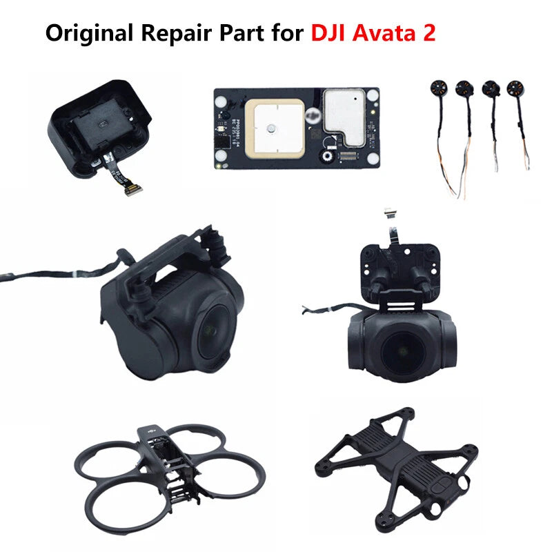 Original Parts For DJI Avata 2 Drone PTZ Camera GPS IMU Module Bottom Frame lot