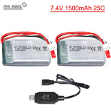 7.4v 1500mah Lipo Battery For Wltoys V913 L959 L979 L202 K959 TY923 HJ817 W609-7