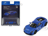 PORSCHE 918 SPYDER SAPPHIRE BLUE 1/64 DIECAST MODEL CAR BY POSTERCARS H18B