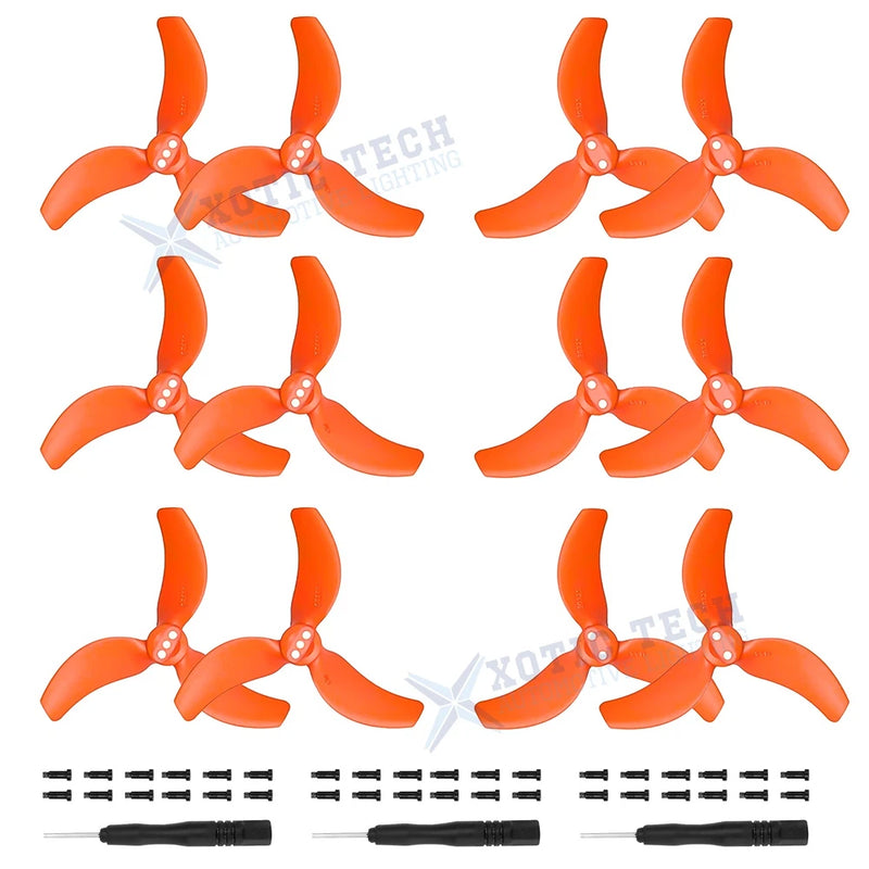 Orange Propellers Replacement Prop Blade 3032S Quiet Wings For DJI Avata 2 Drone