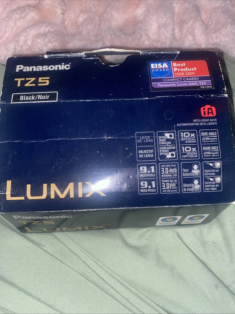 PANASONIC Lumix DMCTZ5K 9.1MP Digital Camera