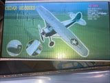 Cedar Hobbies Cessna L-19 RC model kit box with airplane artwork