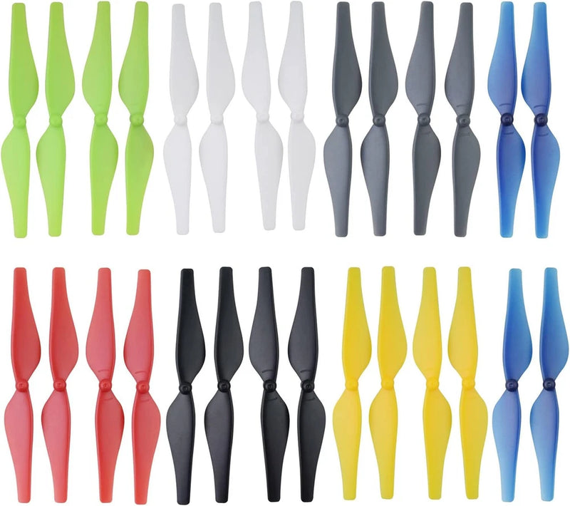 28pcs Propeller for DJI Tello RC Quadcopter Spare Parts Drone Blades Seven color