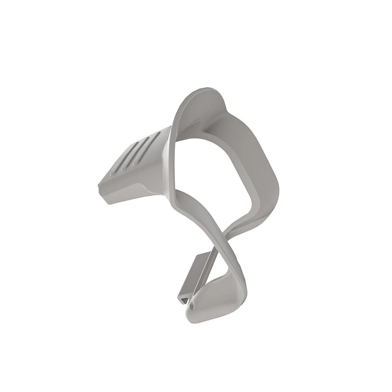 Camera lens sunshade hood, gray protective gimbal cover with curved opening
