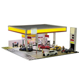 1:64 LED Assemble Diorama Model Car Parking Garage and Coating Convenience stock