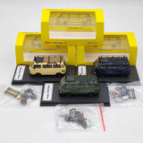1:64 Master 1985 T3 Multivan&Porsche B32 Van With Accessories Car Model Toys