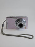 Panasonic Lumix DMC-FS3 8.1MP Digital Camera - Rose Pink