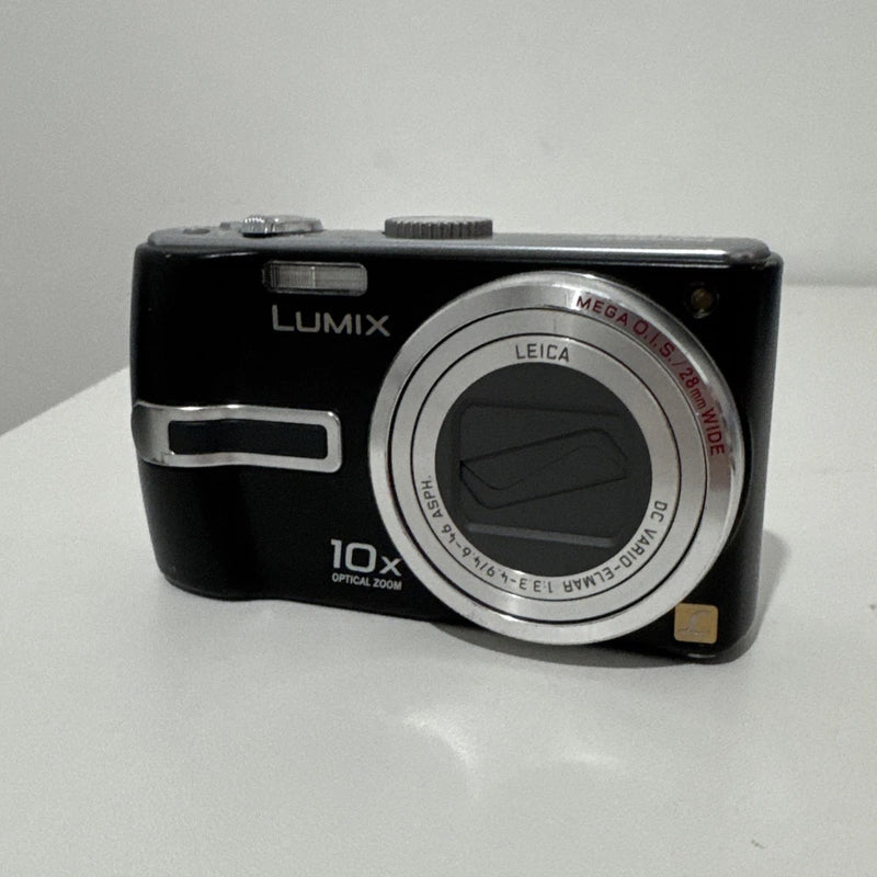 Panasonic Lumix DMC-TZ3 7.2MP Compact?Digital Camera Black TESTED READ