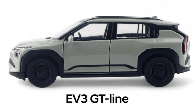 Kia EV3 GT-line 1:38 Diecast Model Car | Pull Back Toy | Green