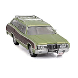 1972 FORD LTD COUNTRY SQUIRE SW STATION WAGON GREEN 1:43 SCALE BY IXO MODELS.