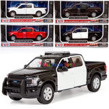 MOTORMAX 2019 FORD F-150 LARIAT CREW CAB POLICE PICKUP 1/27 DIECAST MODEL 76981