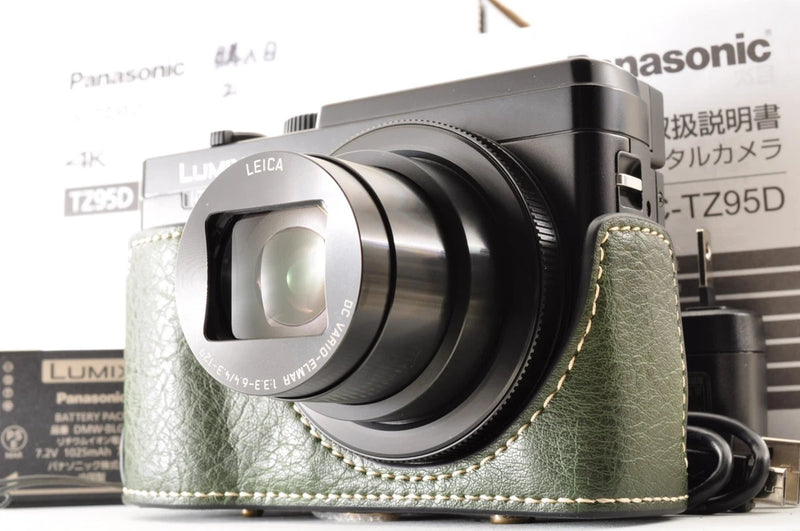 *Mint Panasonic LUMIX DC-TZ95D-K Black Compact Digital Camera /Box Case #5066