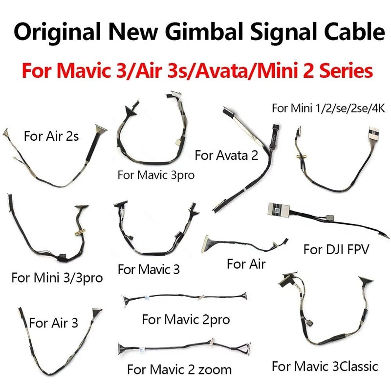 New Gimbal Camera Signal Transmission Wire Line PTZ Flex Cable For DJI Drone