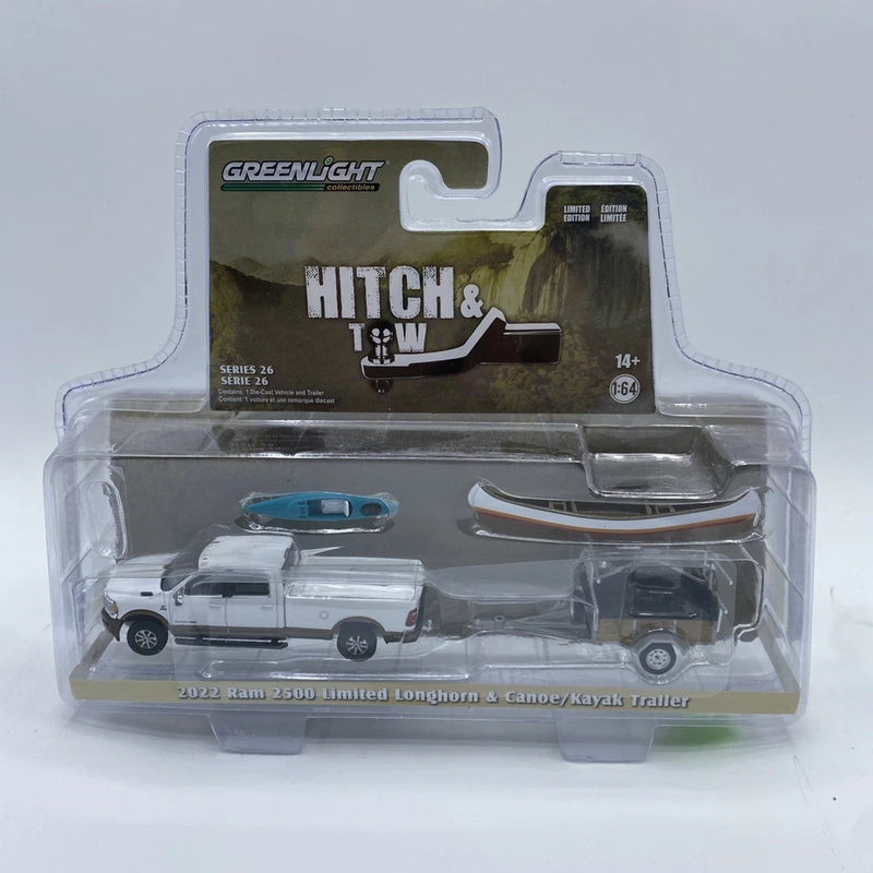 Greenlight 2022 Ram 2500 Limited Longhorn Truck 1:64 Diecast Cars Model Car Toys