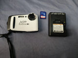Fujifilm XP130 FinePix Waterproof Shockproof White Camera +SD +Charger READ