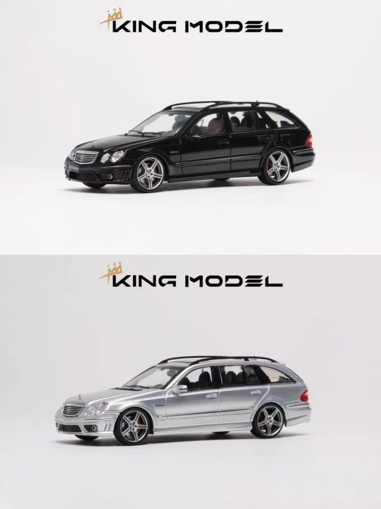 King Model KM 1:64 E63  Alloy car Model Collectible Ornament Gift toy