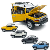 1/24 FJ Cruiser X Treme SUV Model Car Diecast Toy Cars Toys for Boys Kids Gifts