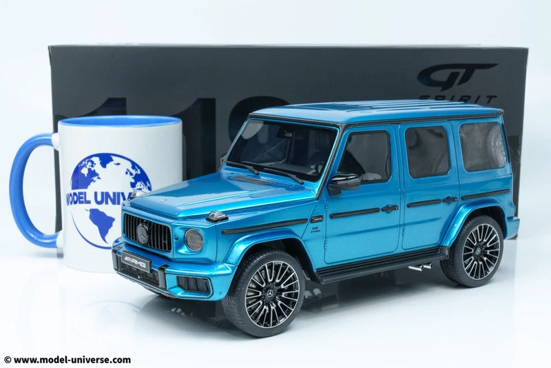 GT Spirit - 1:18 Mercedes-Benz G63 AMG Hyper Blue Magno 2024 - Limited Editio...