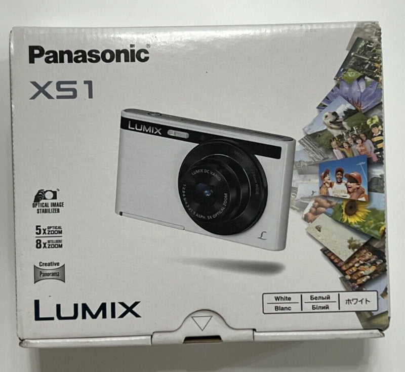 Panasonic LUMIX DMC-XS1 16.1MP Digital Camera - White or Violet