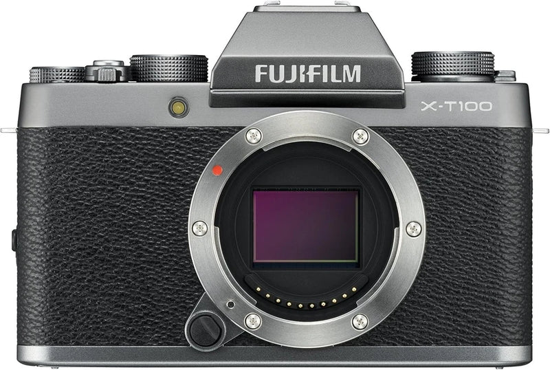 Fujifilm X-T100 Mirrorless Camera Body Dark Silver