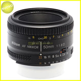 Nikon AF Nikkor 50mm f/1.8 D Obiettivo Fisso Standard Full Frame FX DX - 50 f1.8