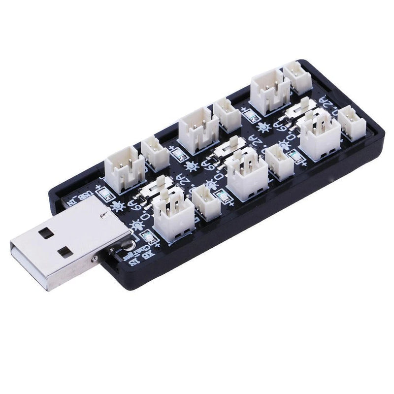 1S LiPo Battery Charger 3.7V/4.2V 6CH Micro JST 1.25 JST-PH 2.0 mCX mCPX