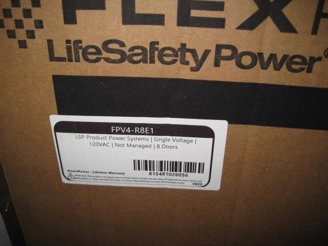 LifeSafety Power Flex Power FPV4 - R8E1 Vantage DC Power System - 8 Doors NEW
