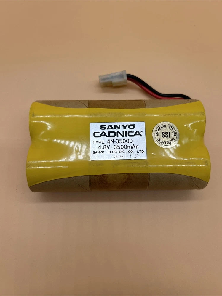 Vintage Sanyo Cadnica 4N-3500D RC Car Buggy Battery Pack Japan 3500 mAn Untested Battery