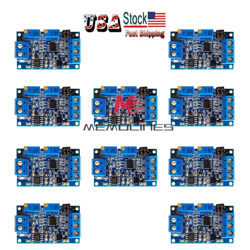 0/4-20mA To 3.3/5/10V Transmitter Signal Converter Current To Voltage Module U-S
