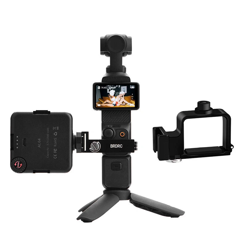 Expansion Module w/ 1/4inch Screw Holes for DJI Osmo Pocket 3 Camera Accessories