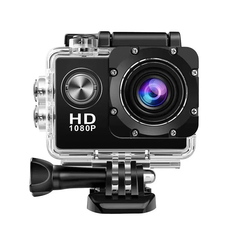 Underwater Action Camera 4K Sports DV Waterproof Outdoor Diving Skiing Video Cam