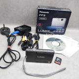 Boxed Panasonic Lumix DMC-FP3 14.1MP Camera Black, Charger & Memory Card