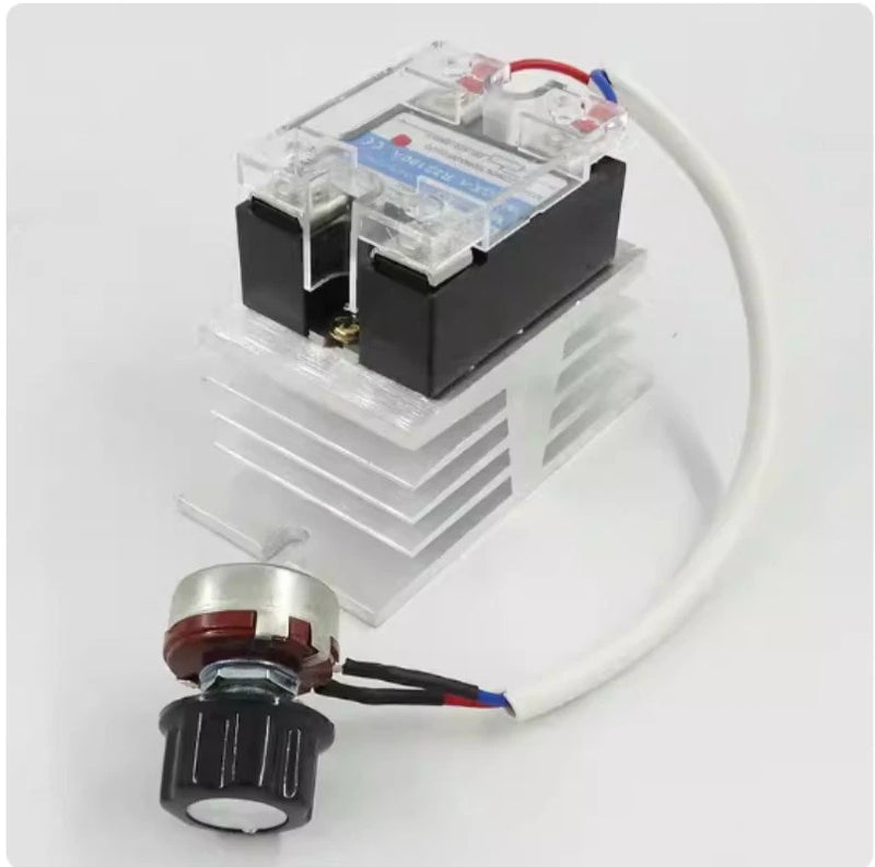 High-Power Voltage Regulator Single-Phase 220V Motor Speed & Temperature Control