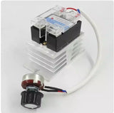 High-Power Voltage Regulator Single-Phase 220V Motor Speed & Temperature Control
