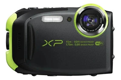 Fujifilm XP80 Waterproof Compact Camera 16MP Black 80GB From Japan