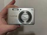 Fujifilm FinePix J150w 10MP Digital Camera Silver With Battery Tested