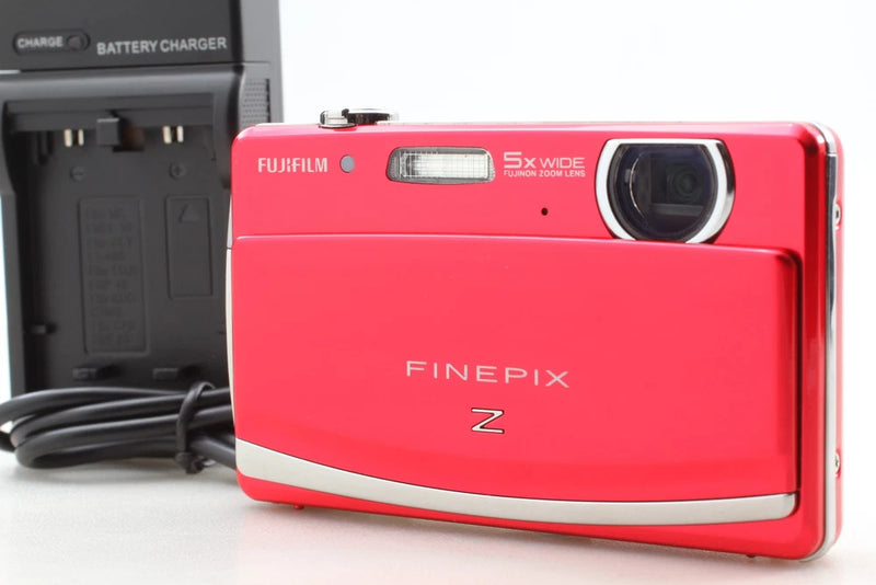 [N MINT+++] Fujifilm Finepix Z90 Red 14.2MP Compact Digital Camera From JAPAN