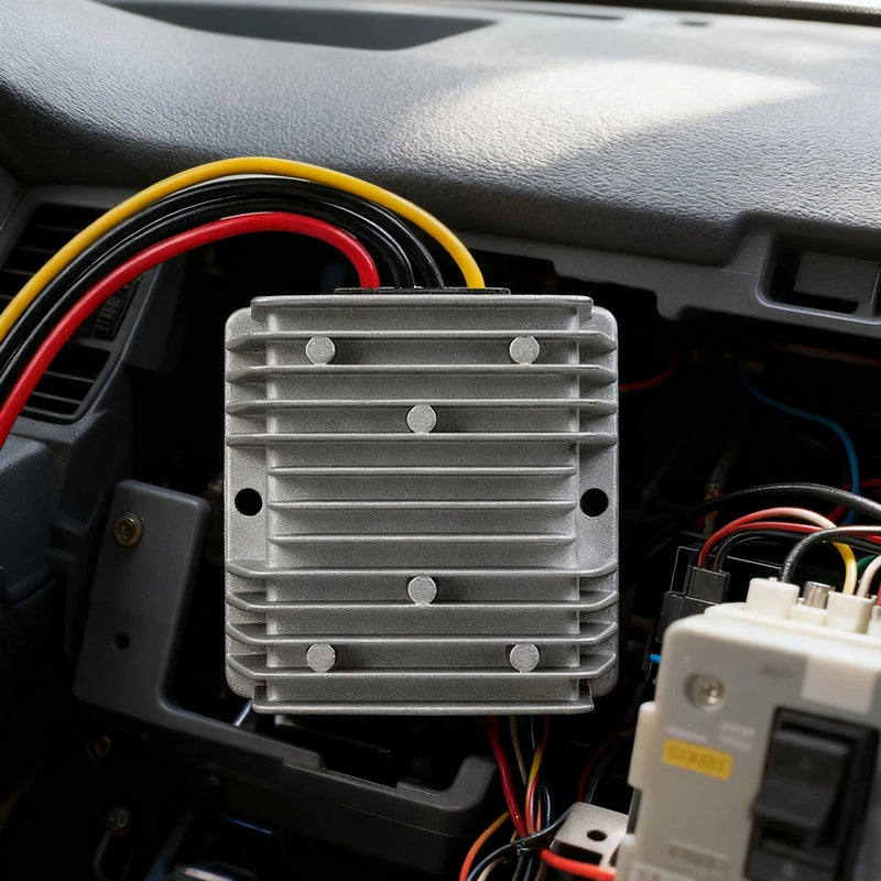 8-40V to 12V 10A DC Voltage Stabilizer Car Power Supply Regulator Waterproof bzN