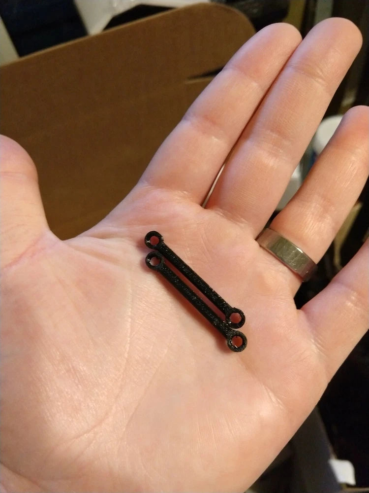Wltoys RC A959 A959-B A979 Pull Rods Vortex Tie Rod Servo Steering 1:18 2 pack