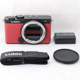 ¡¾Top Mint¡¿Panasonic LUMIX S9 Crimson Red Full Frame Mirrorless Camera Body #4851