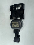Rayovac battery charger with plug and black charging housing