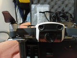 Drone front camera with 3-axis gimbal, gray body