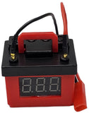 NEW NHX RC Scale LiPo Battery Voltage Checker & Alarm with JST : Red Battery
