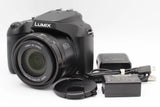 Panasonic Lumix DC-FZ85 Black Compact Digital Camera Batt#391