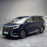1/18 Scale BYD TengShi D9 MPV Blue Diecast Car Model Toy Collection Gift