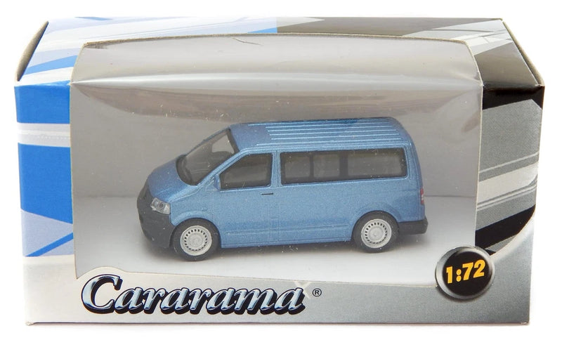 Volkswagen T5 Transporter Van Blue Cararama 1:72 Die Cast Miniature Model Car
