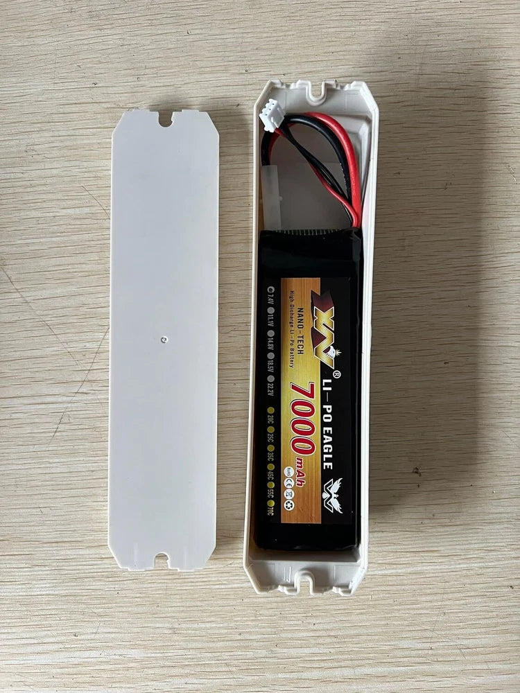 1 x 1/16 Henglong Electronic Parts 7.4V 7000Mah Lipo Battery Model Tank Upgraded