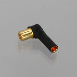 Bullets 90-Degree Adapter 4mm Female to 6.5mm Male ESC ?Controller Motor Battery
